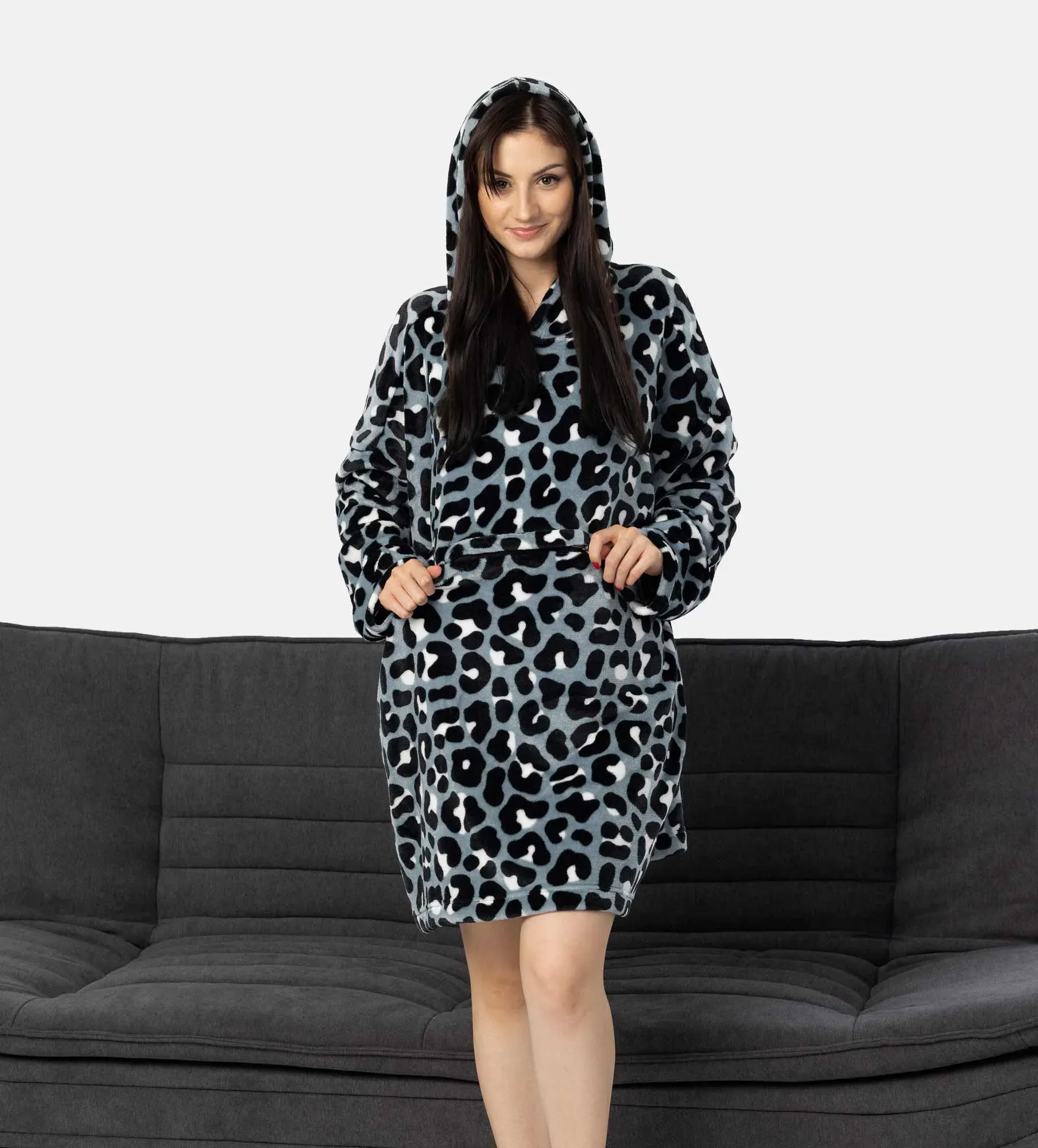 Oversized Kapuzenpullover für Damen