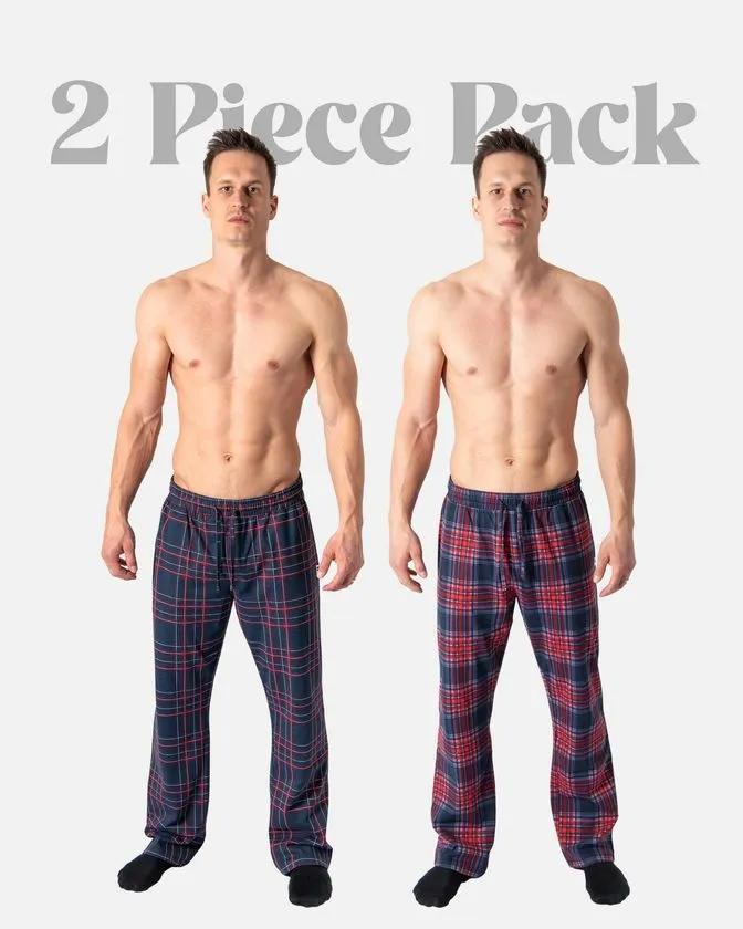 Pyjamahose für Herren - Nachtwäsche - 2 Stück